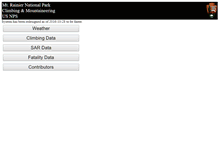 Tablet Screenshot of mountrainierclimbing.us